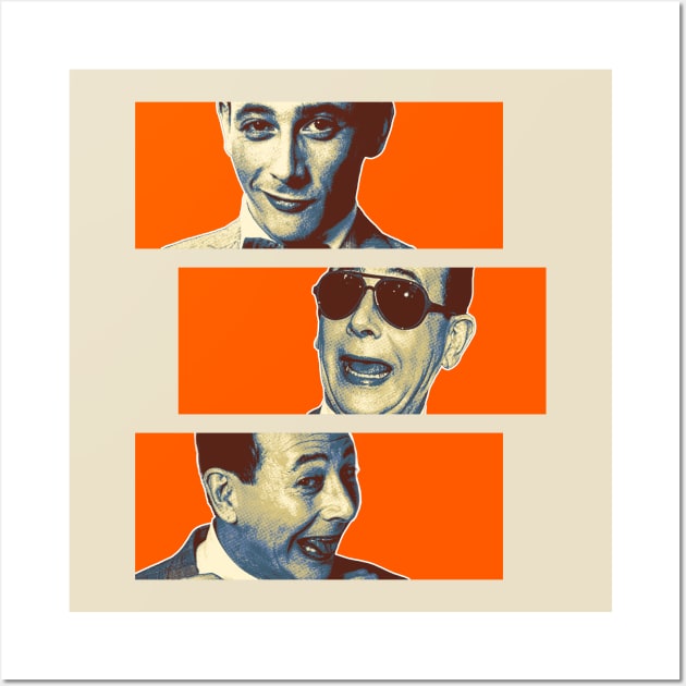 The Good, The Bad, The Ugly  Pewee Herman Wall Art by BolaMainan